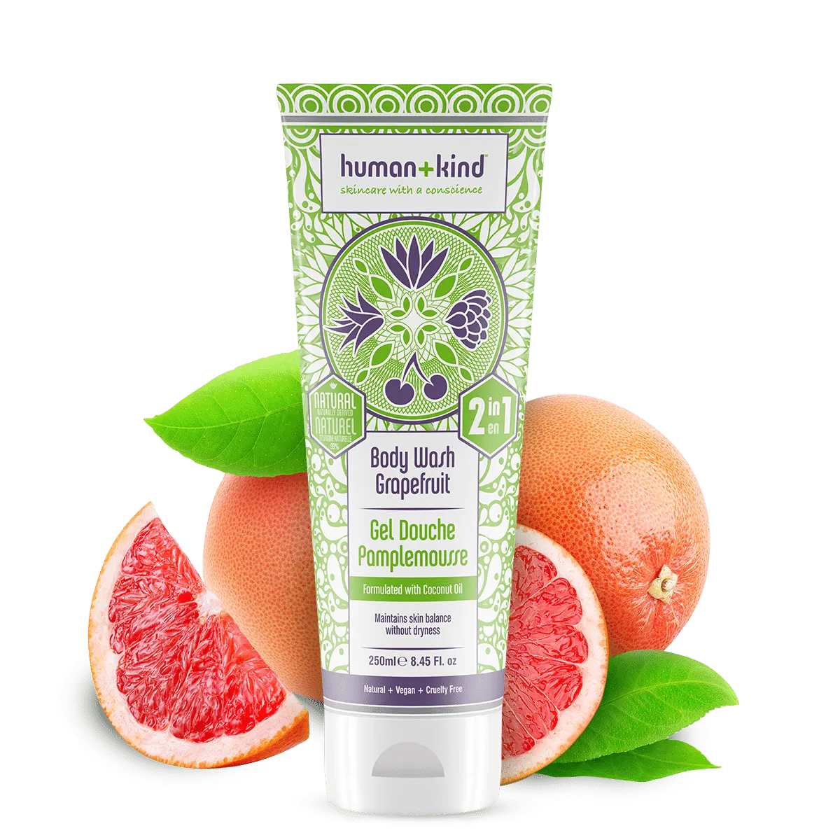 Human+Kind Body Wash Grapefruit