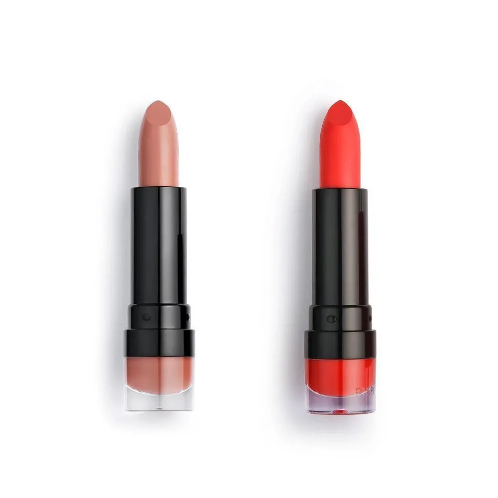 Makeup Revolution Matte Lipstick Combo 3 - Na