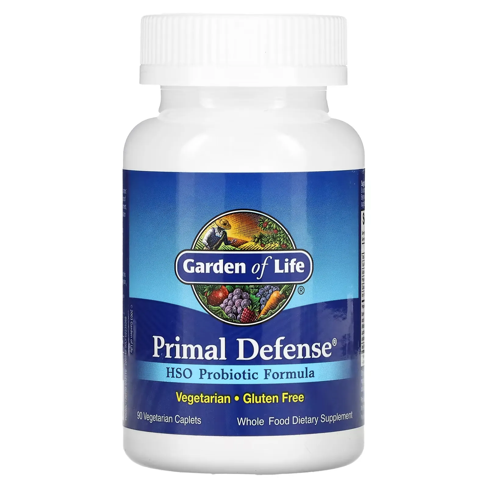 Primal Defense, HSO Probiotic Formula, 90 Vegetarian Caplets