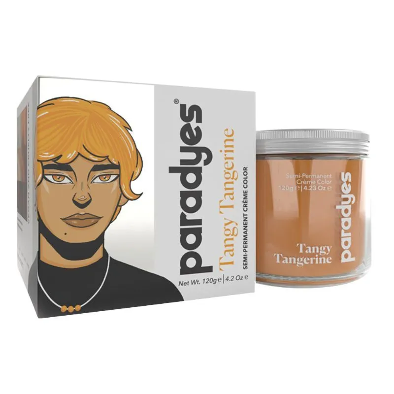 Paradyes Hair Color Jar - Tangy Tangerine