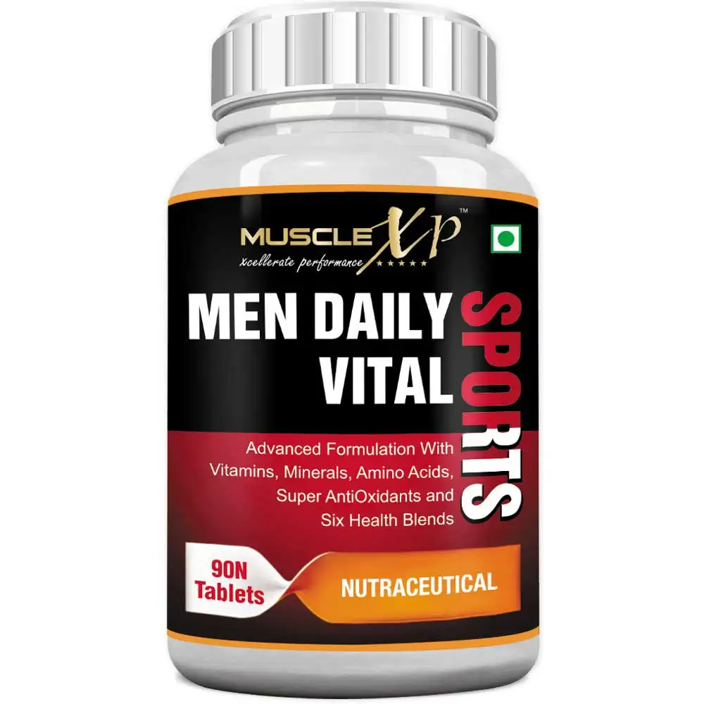 MuscleXP Men Daily Sports MultiVitamin,  90 tablet(s)  Unflavoured