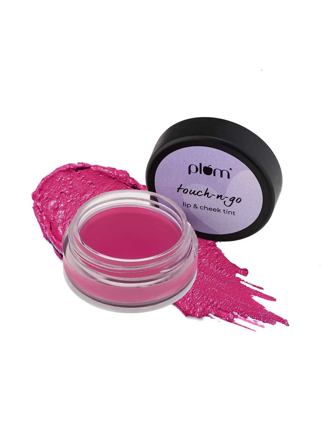 Plum Touch-N-Go Lip & Cheek Tint | Blazin' Pink - 129 (Hot Pink)