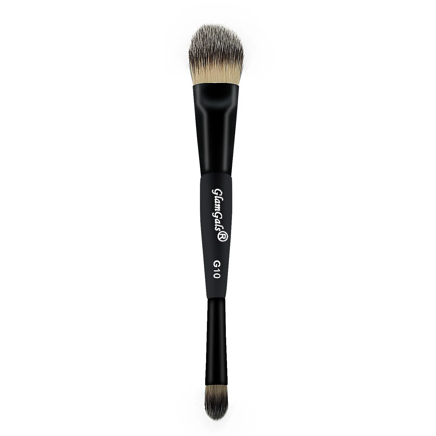 GlamGals Black Double Ended Foundation /Concealer Brush(BR10)