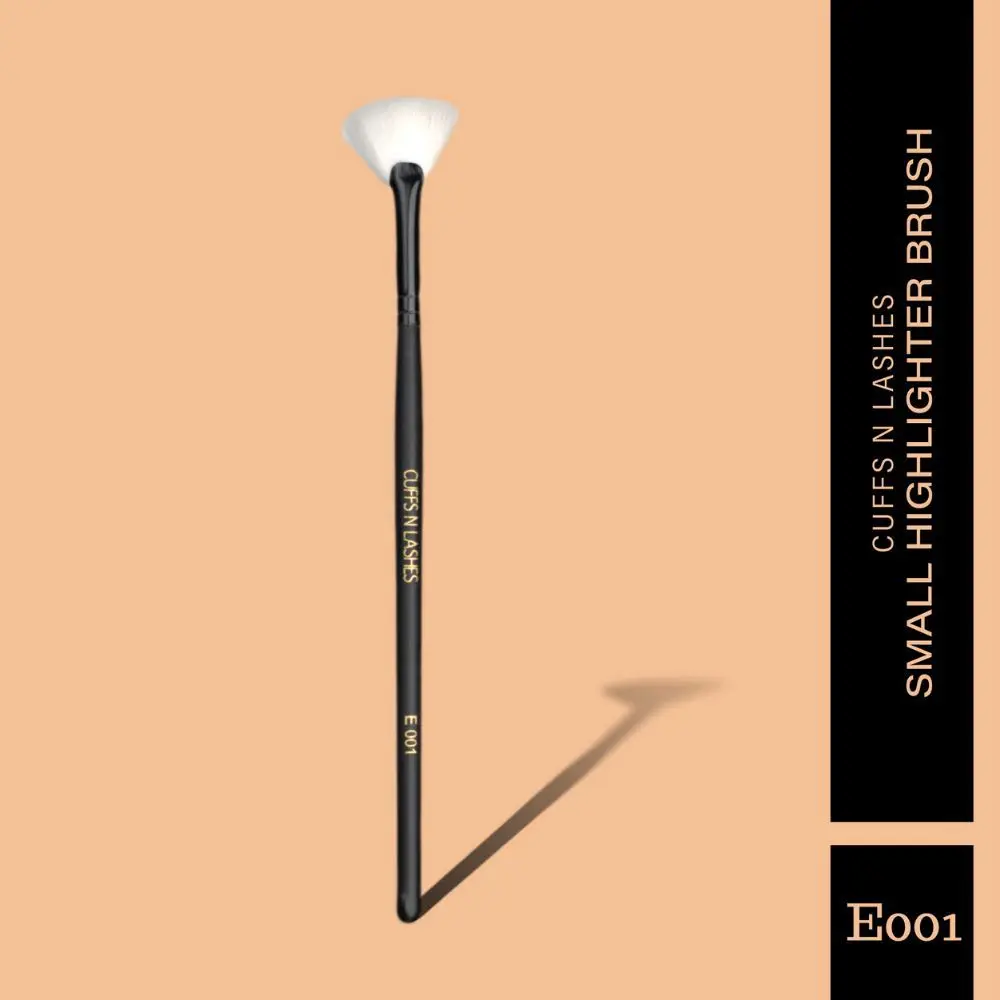 E001 Small Highlighter Fan Brush