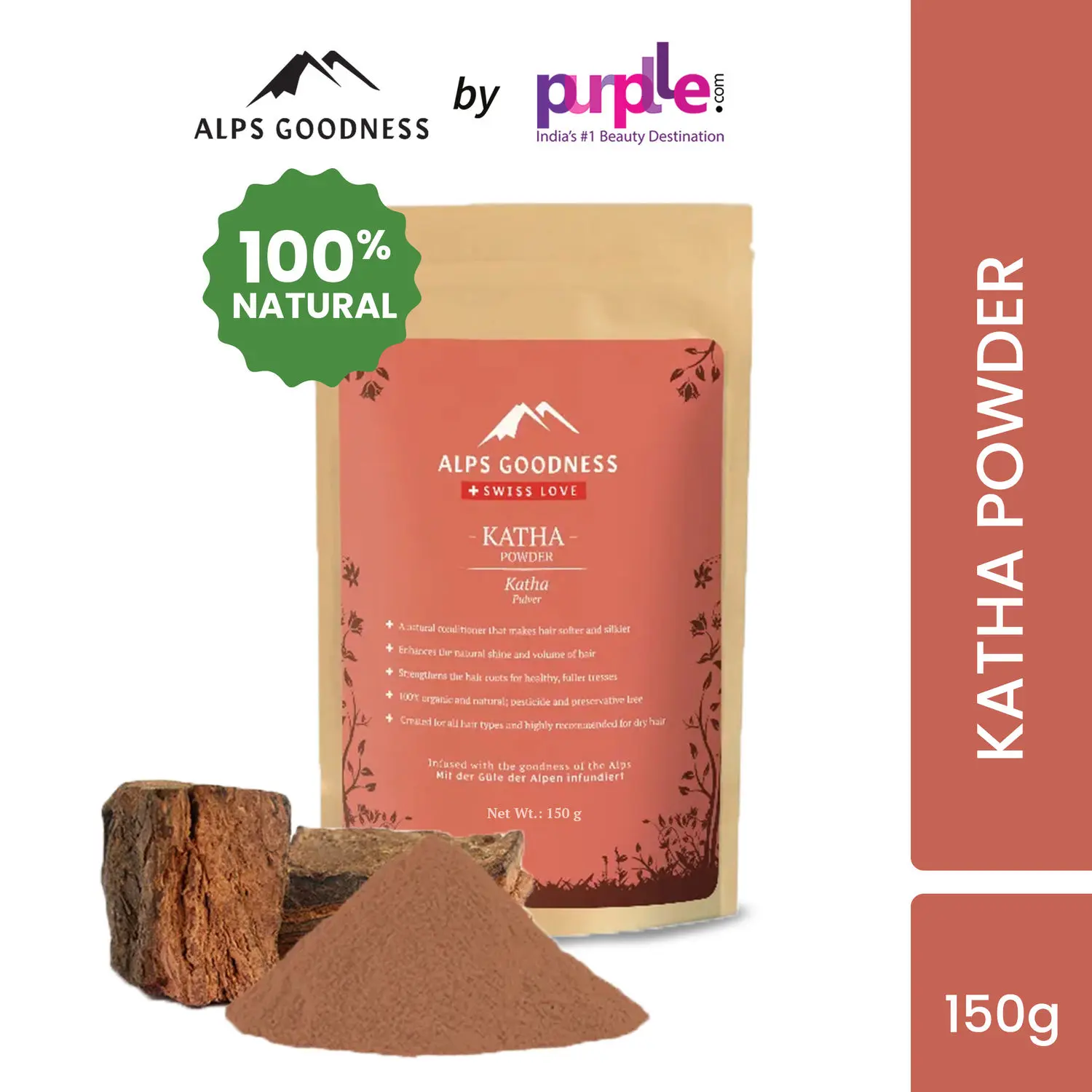 Alps Goodness Powder - Katha (150 g)