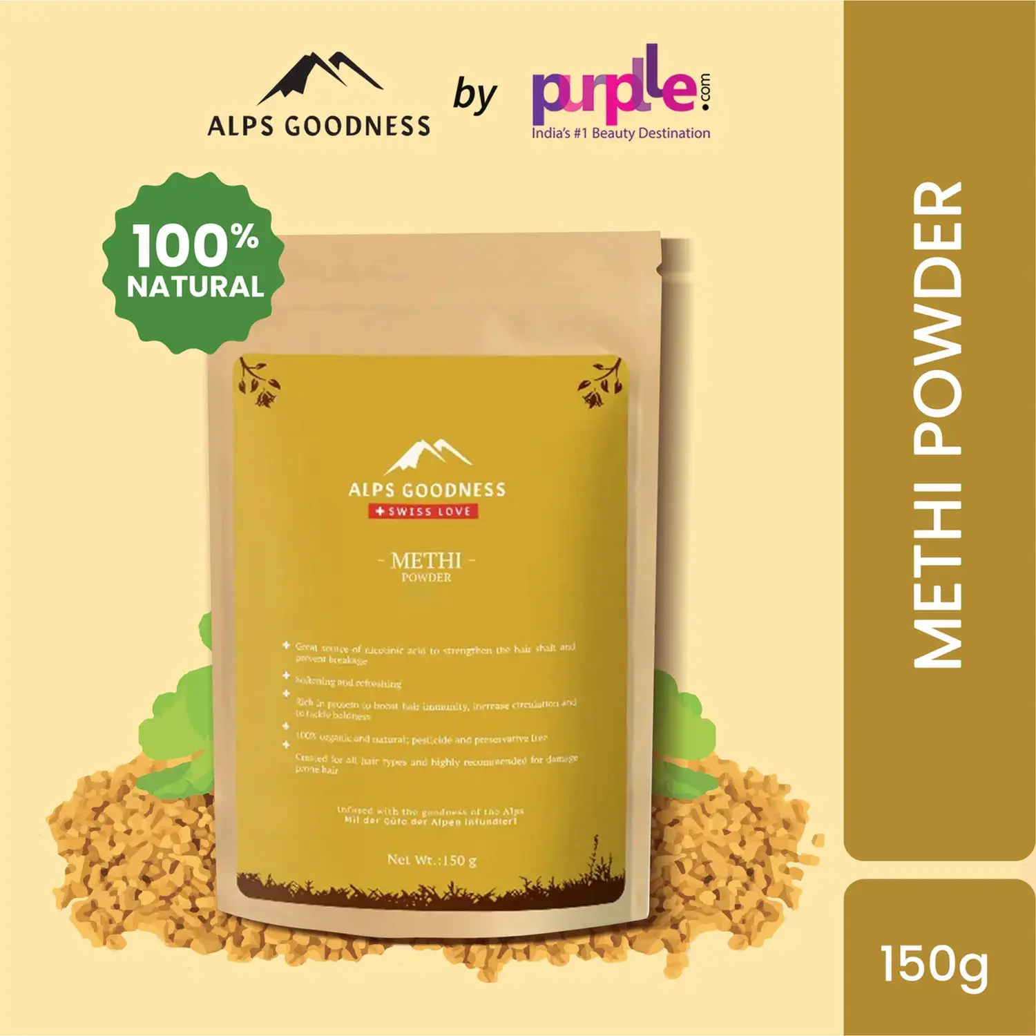 Alps Goodness Powder - Methi (150 g)