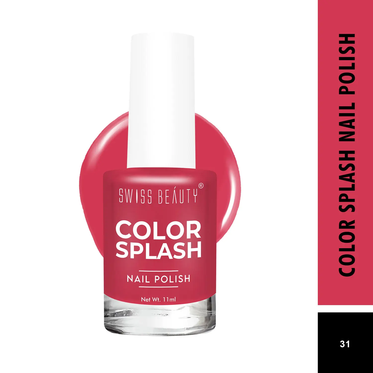 Swiss Beauty Color Splash Nail Polish Shade-31 (11 ml)