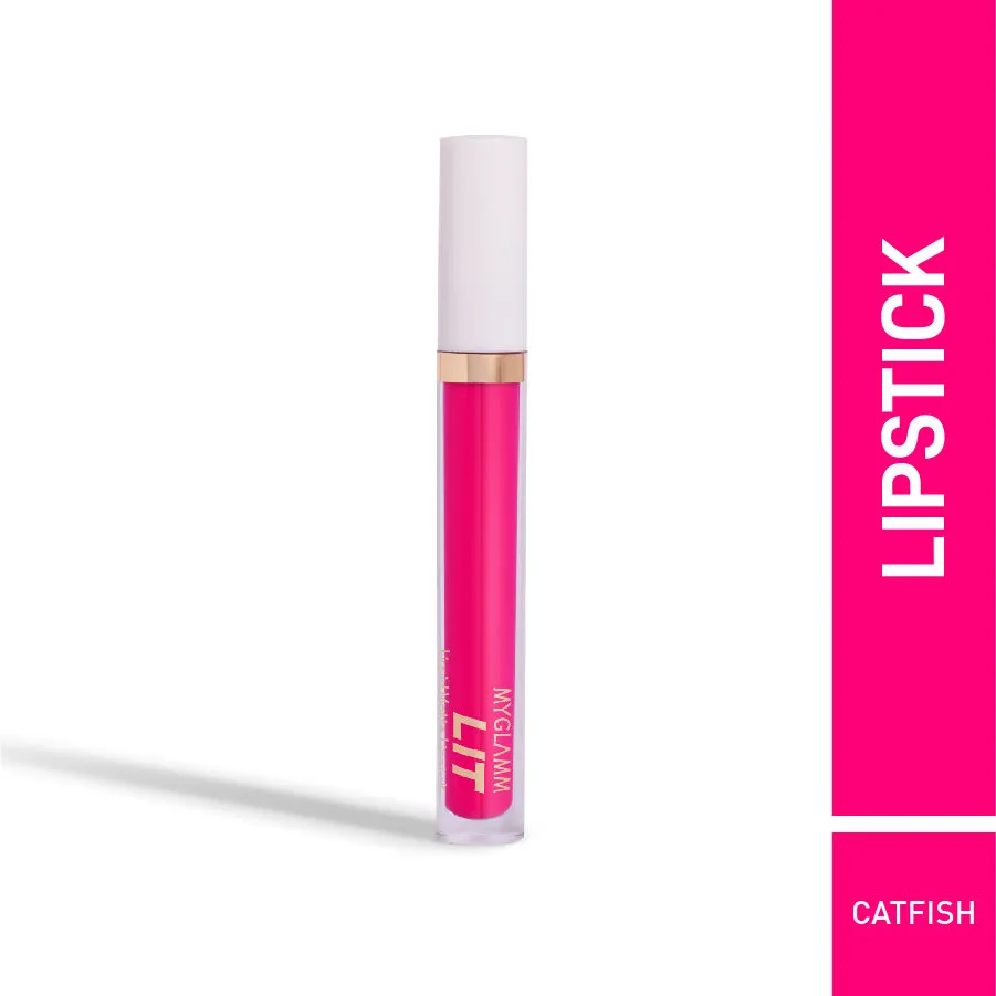 MyGlamm Lit Liquid Matte Lipstick-Catfish