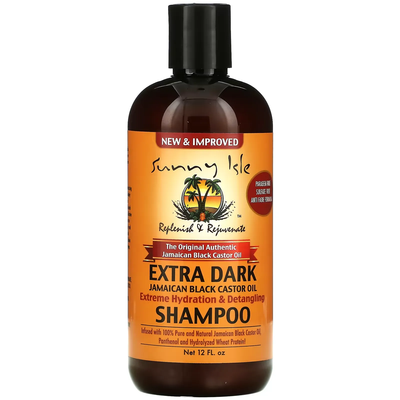 Extra Dark Jamaican Black Castor Oil Shampoo, 12 fl oz