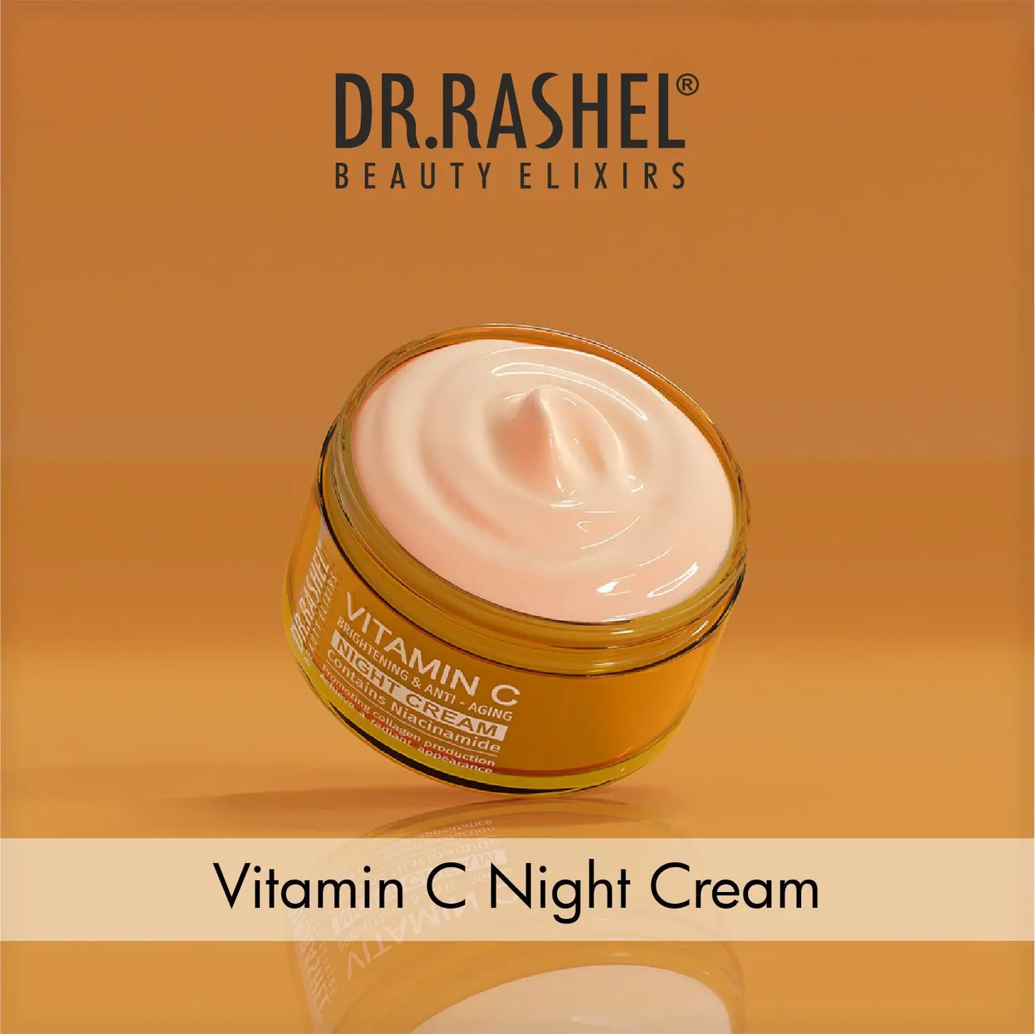 Dr.Rashel Vitamin C Night Cream for Brightening and Anti-Aging (50Gm)