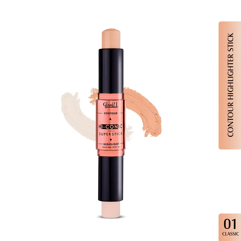 Glam21 Hi-Conic Contour & Highlight Stick | Shade - 01