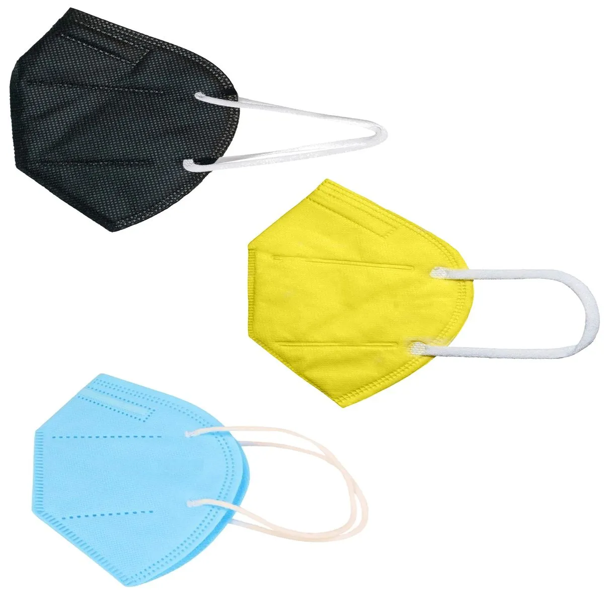 OOMPH Pack of 3 Kn95/N95 Anti-Pollution Reusable 5-Layer Mask