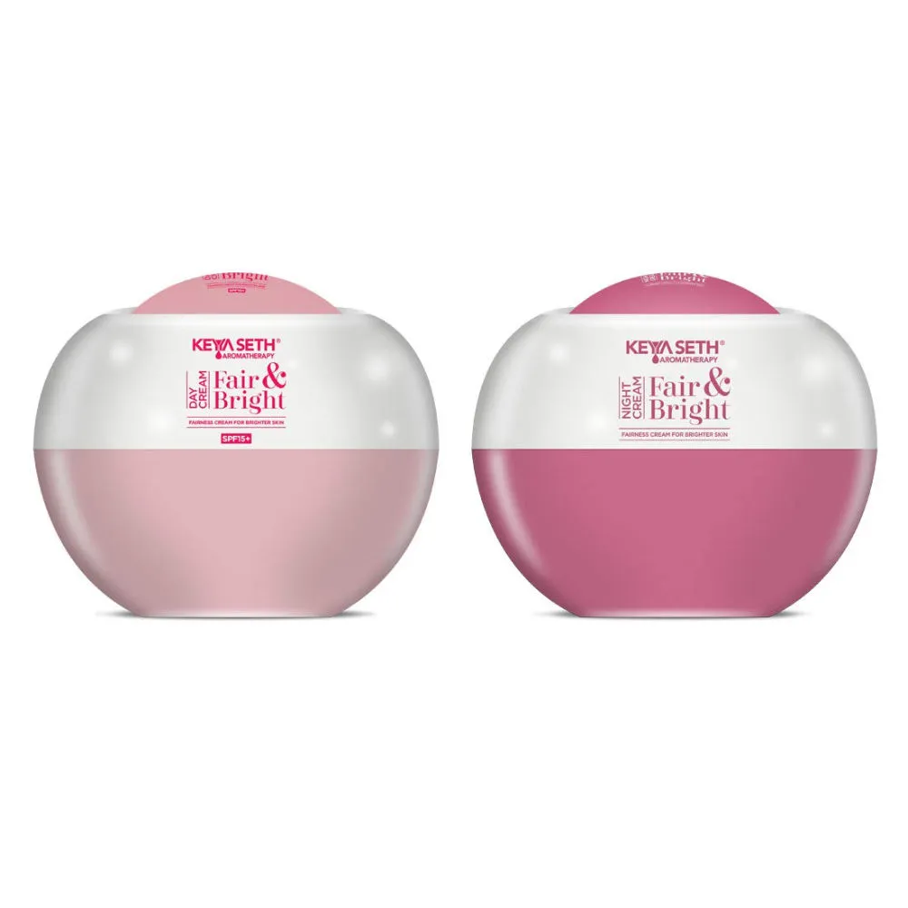 Keya Seth Aromatherapy Fair & Bright - Day & Night Cream Combo