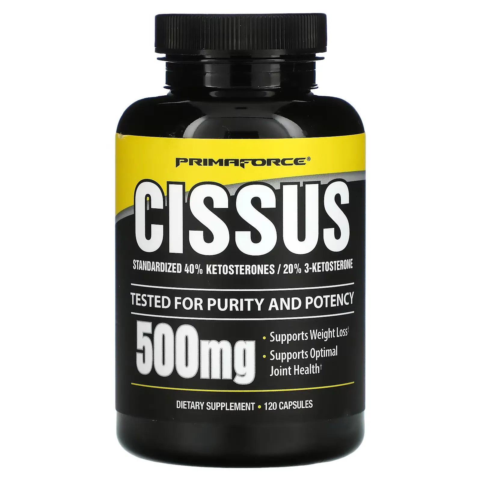 Cissus, 500 mg, 120 Capsules