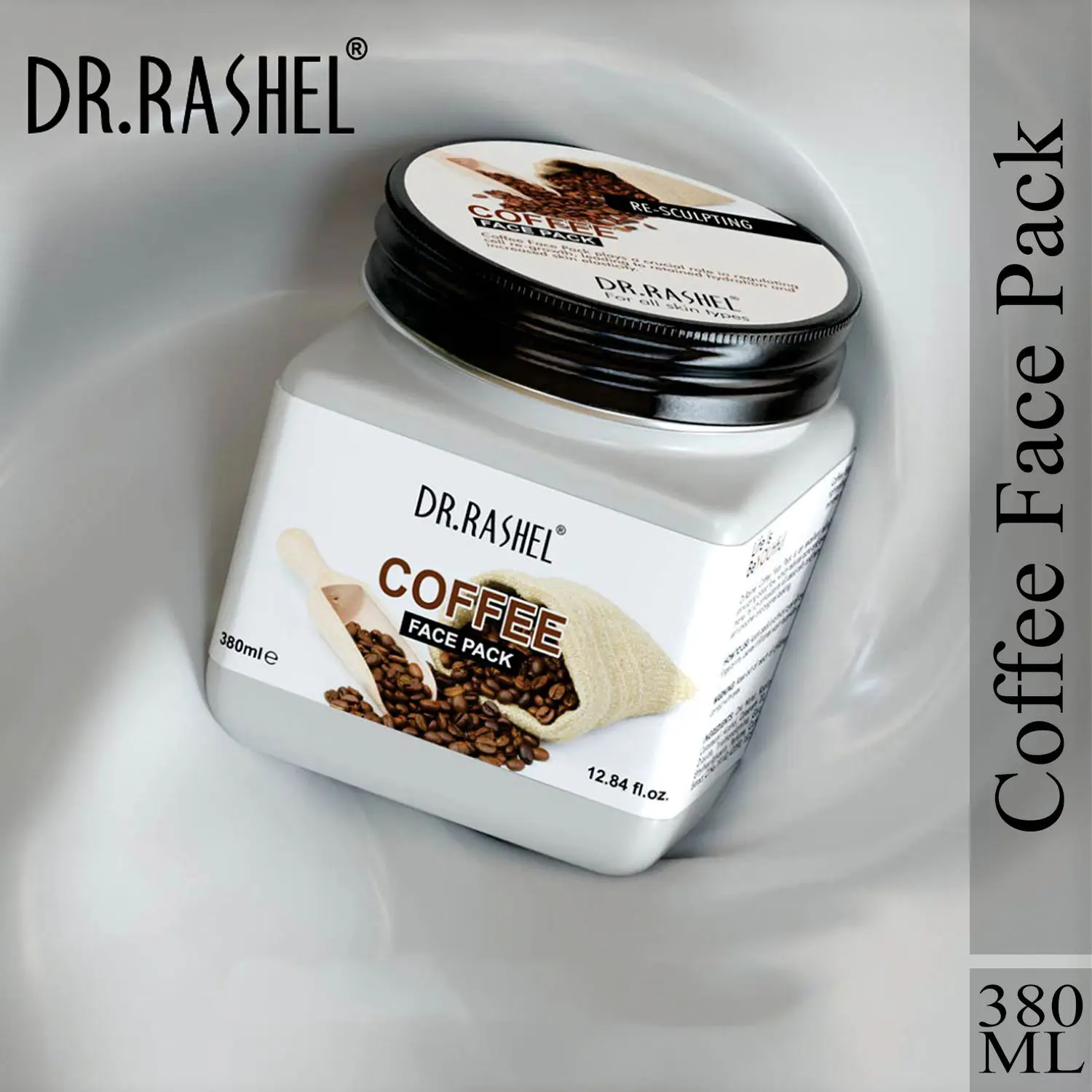 Dr.Rashel Re-Sculpting Coffee Face Pack For All Skin Types (380 ml)