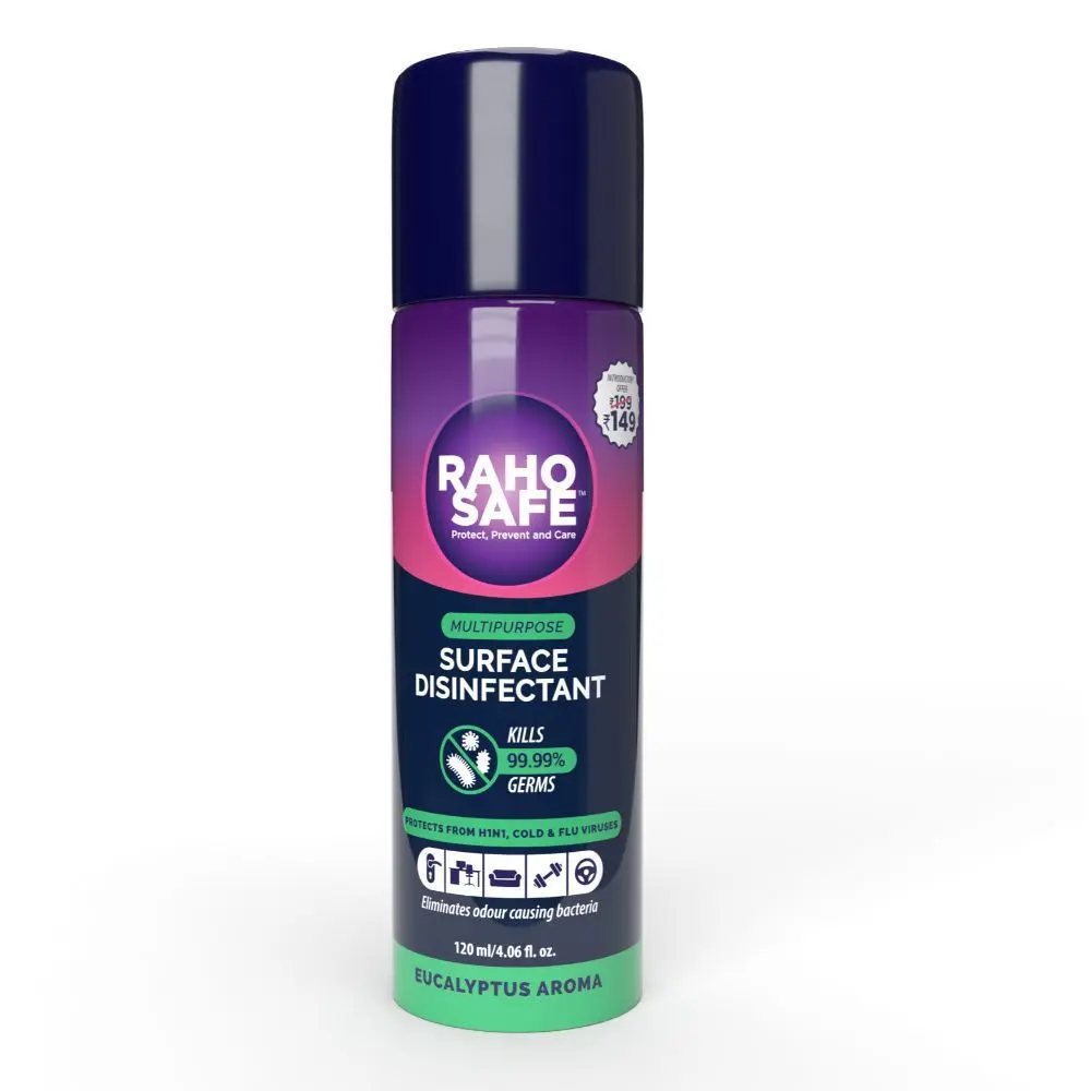 Raho Safe Multipurpose Surface Disinfectant Spray (120 ml)