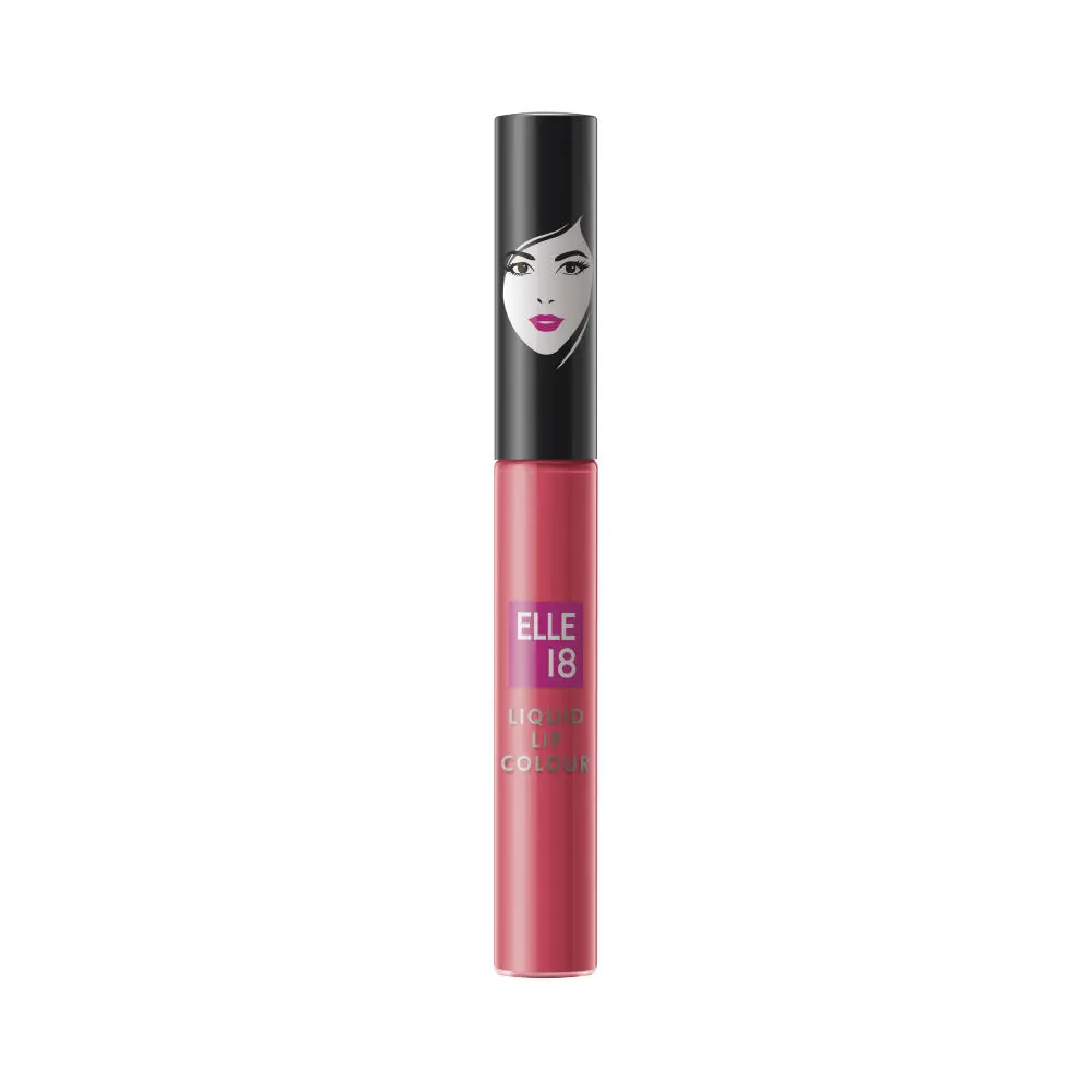 Elle18 Liquid Lip Color, Pink Ballet, 5.6ml