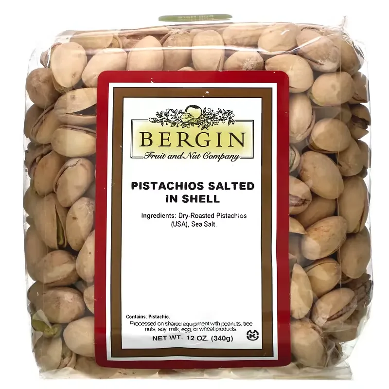 Pistachios Salted in Shell, 12 oz (340 g)