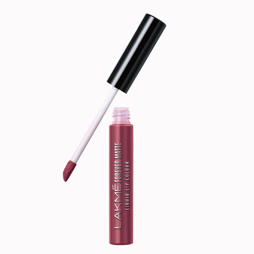 Lakme Forever Matte Liquid Lip Color - Nude Pink