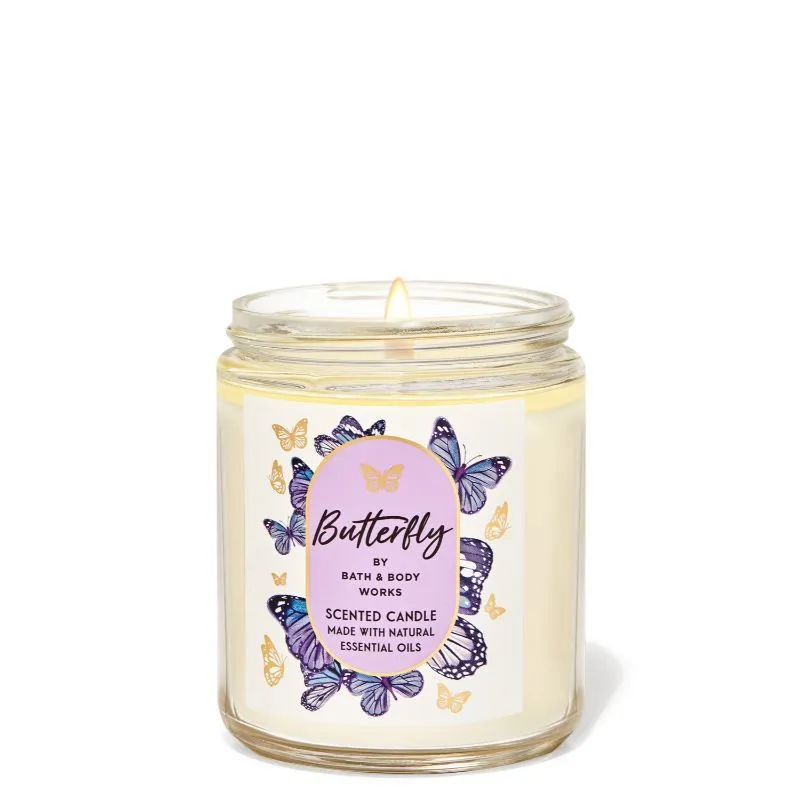 Bath & Body Works Butterfly Single Wick Candle