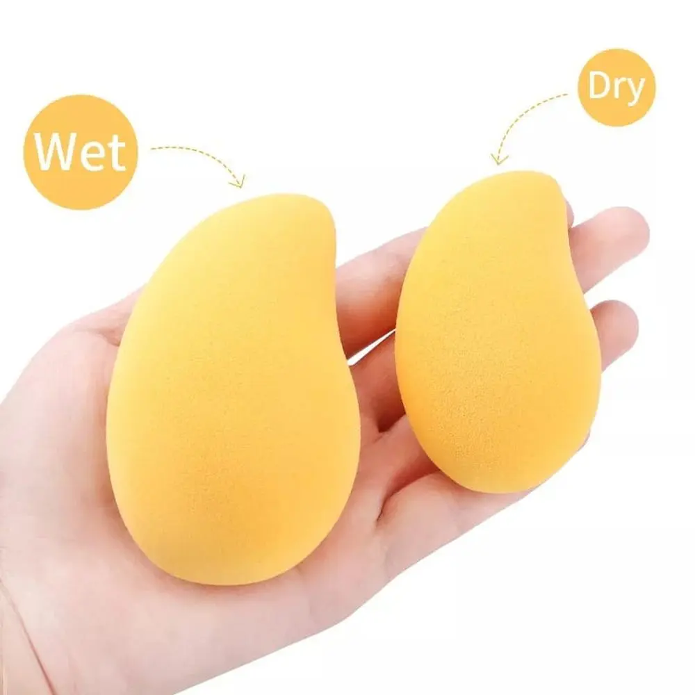AY Mango Shape Makeup Sponge Puff (Colour may Vary) - Pack of 1 Piece