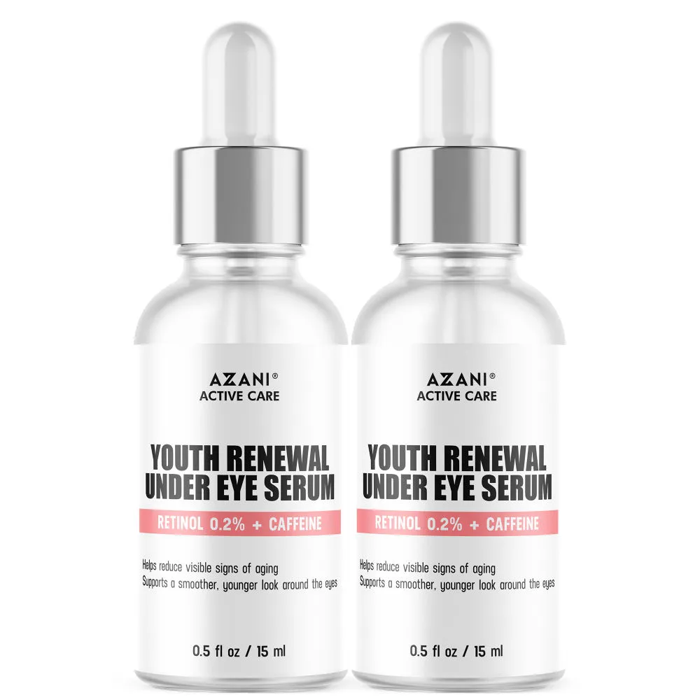 Azani Active Care Youth Renewal Under Eye Serum - Pack of 2