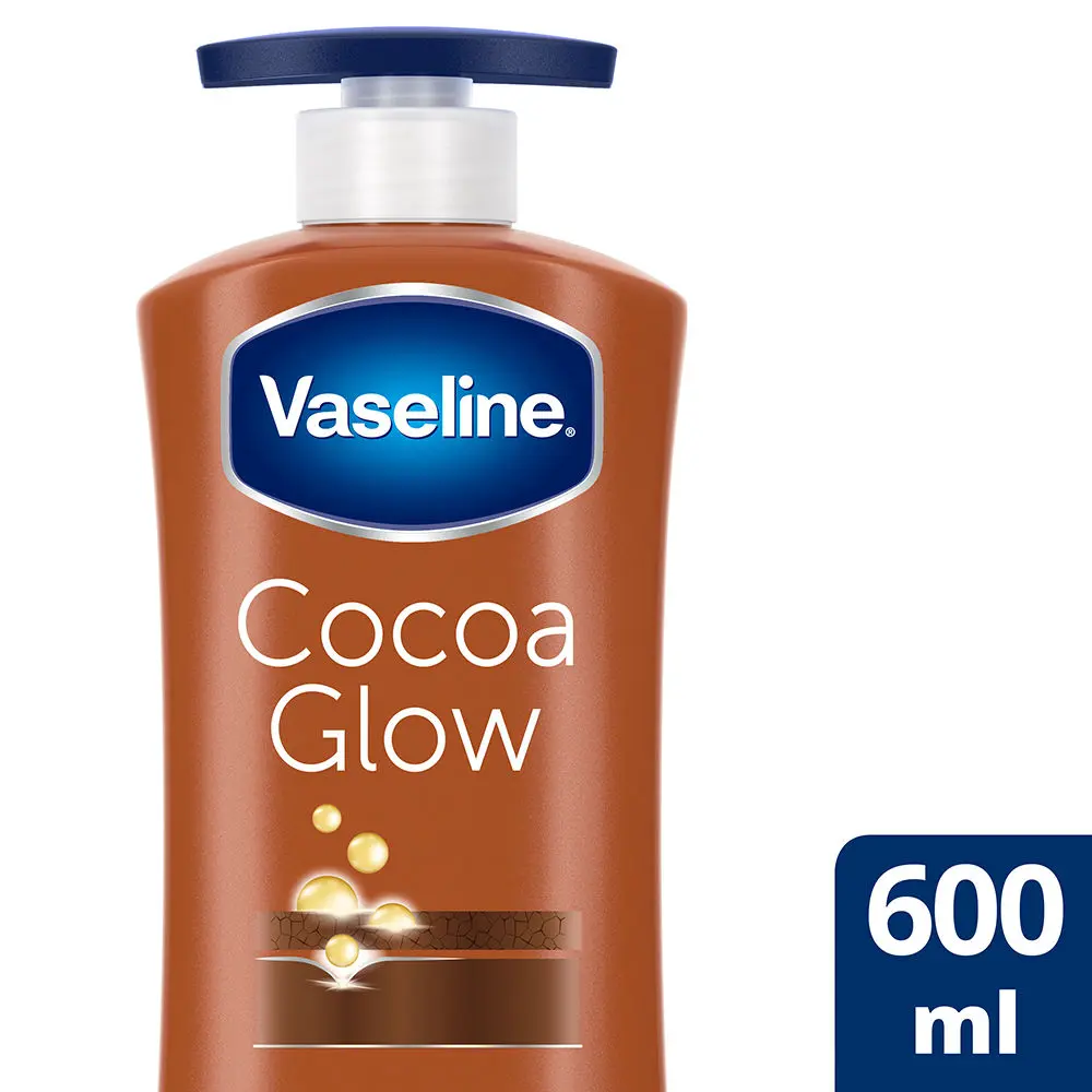 Vaseline Cocoa Glow Lotion, 600 ml