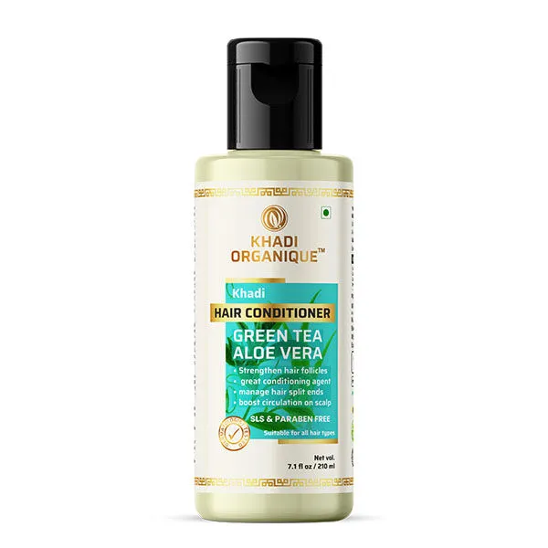 Khadi Organique Green Tea Aloe Vera Hair Conditioner