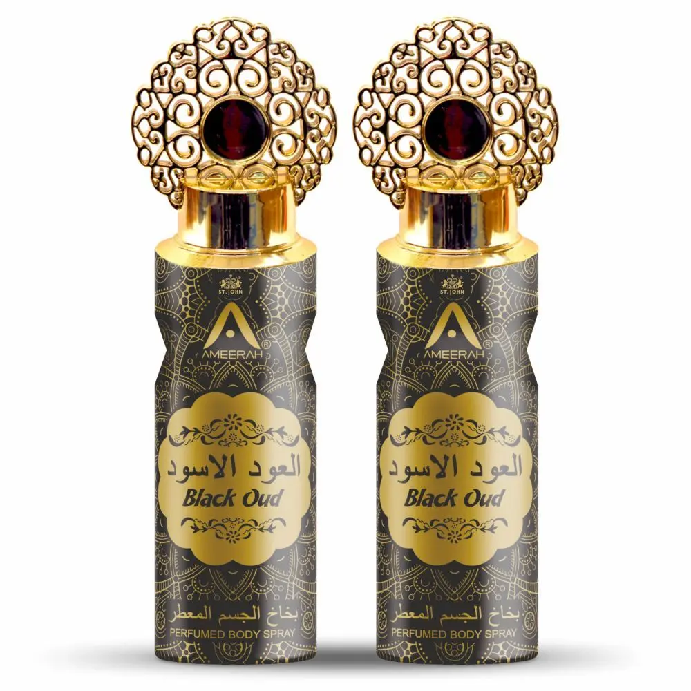 ST-JOHN Ameerah Zam Zam Long Lasting Perfumed Deodorant Spray - For Men & Women (200 ml)