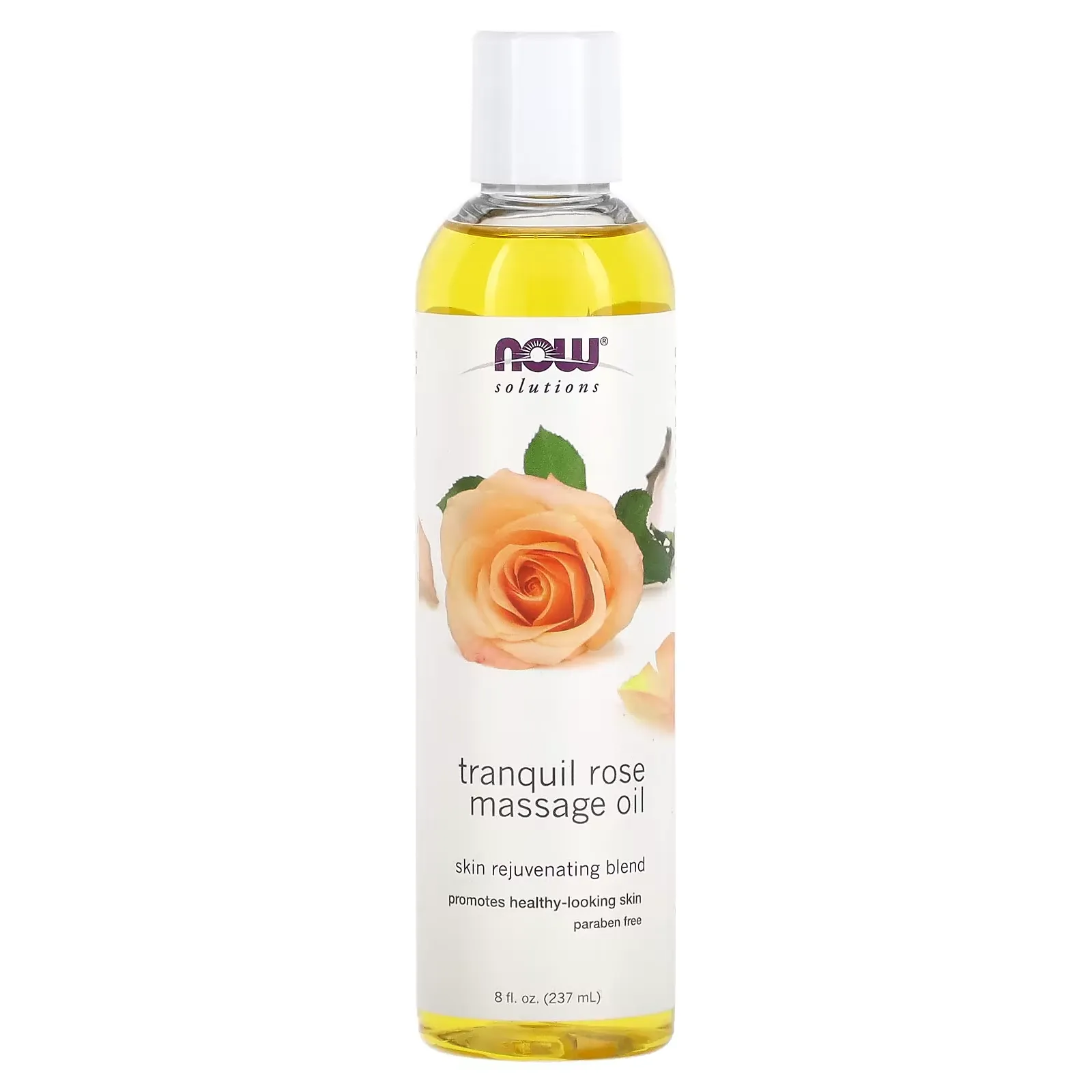 Solutions, Tranquil Rose Massage Oil, 8 fl oz (237 ml)