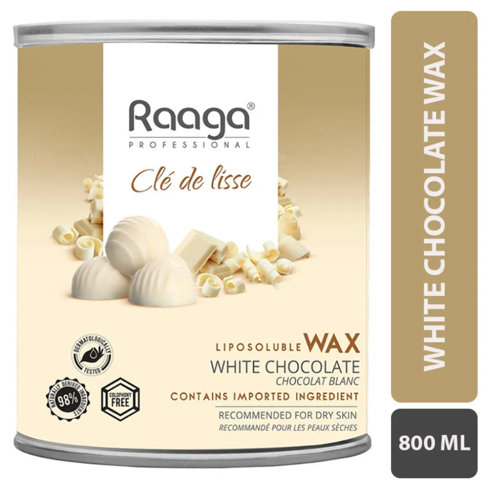 Raaga Professional Liposoluble Wax White Chocolate