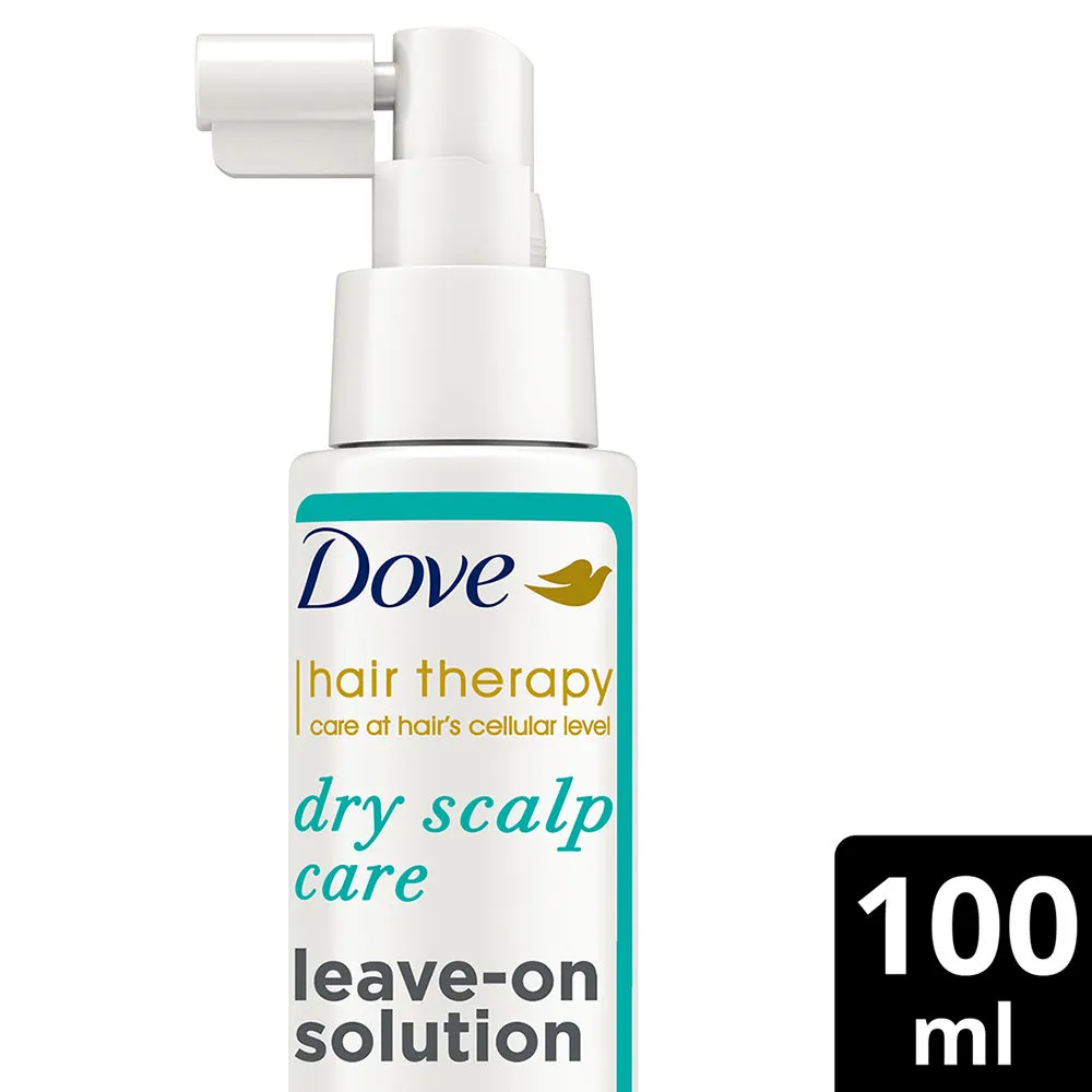 Dove Hair Therapy Dry Scalp Care Leave-on Solution Sulphate and Parabens Free