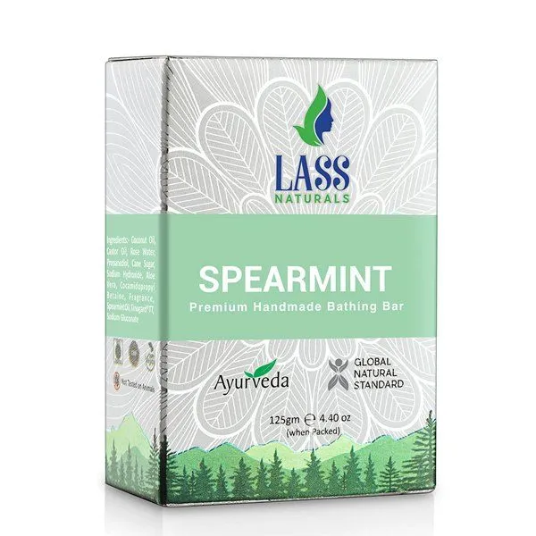 Lass Naturals Spearmint Soap