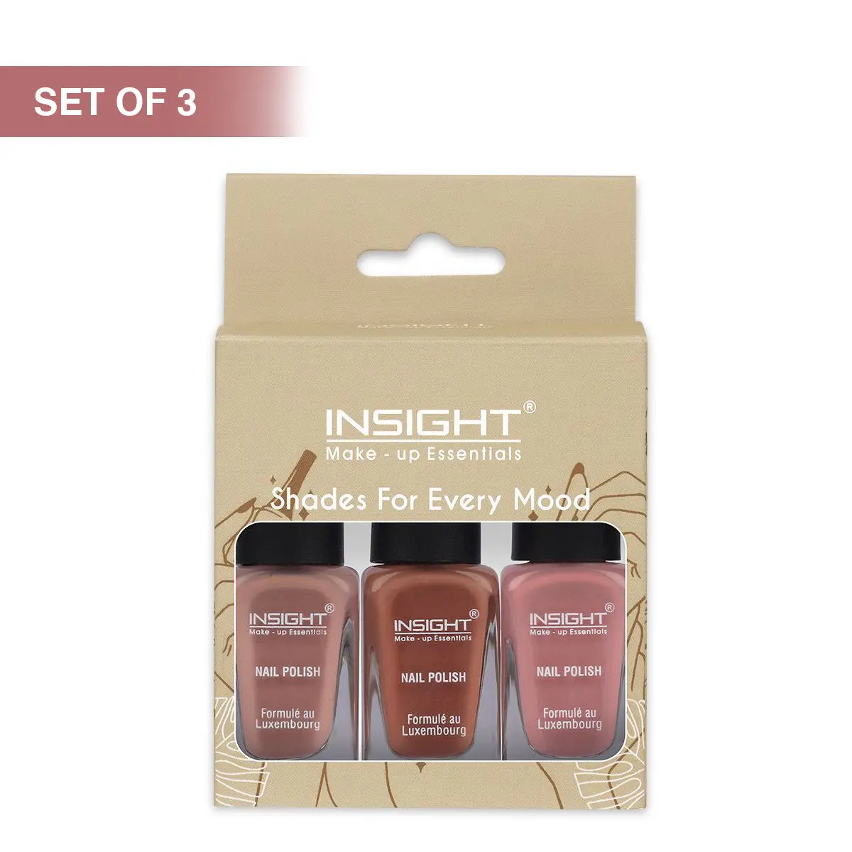 INSIGHT COSMETICS SHADES FOR EVERY MOOD (PACK OF 3)