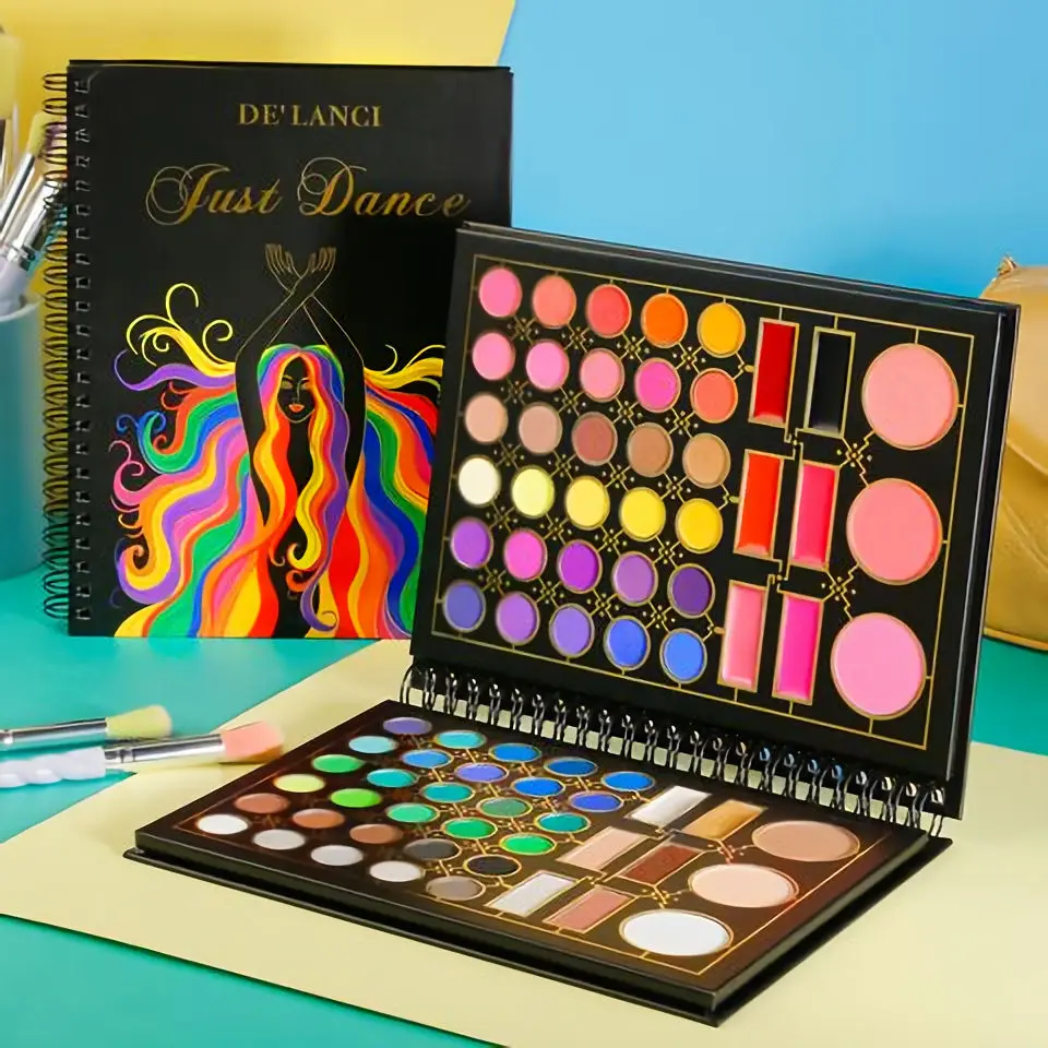 DE'LANCI JUST DANCE 78 COLORS MIXING MAKEUP PALETTE