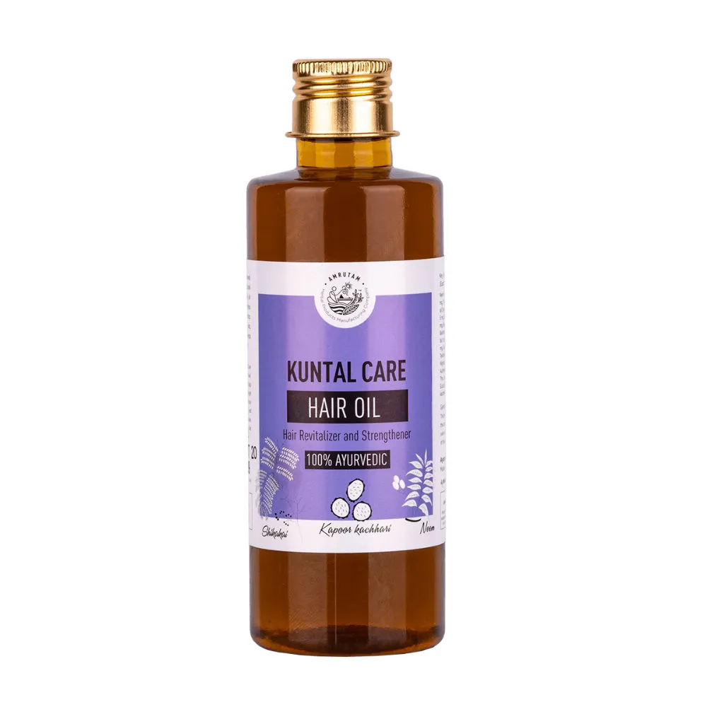 Amrutam Kuntal Care Hair Oil Hair Revitalizer And Strengthener