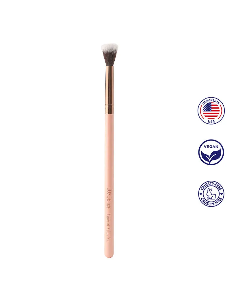 LUXIE 229 Tapered Blending Rose Gold