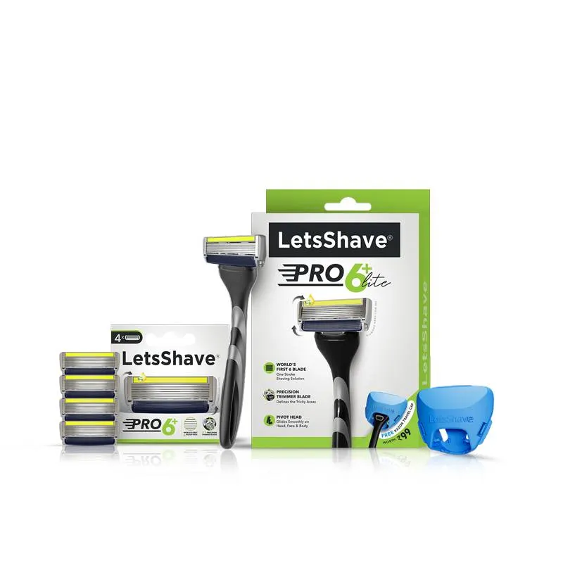 LetsShave Pro 6 Plus Value Set(3 pieces)(227gm)