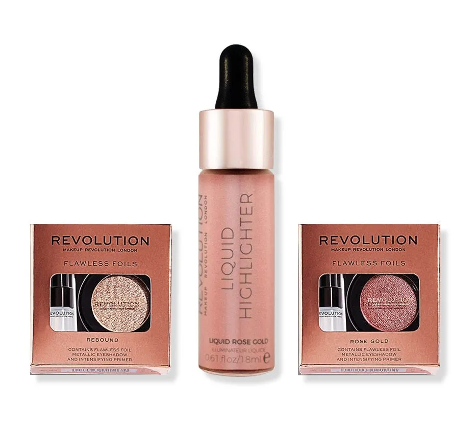 Makeup Revolution Eyeshadow Highlighter Combo