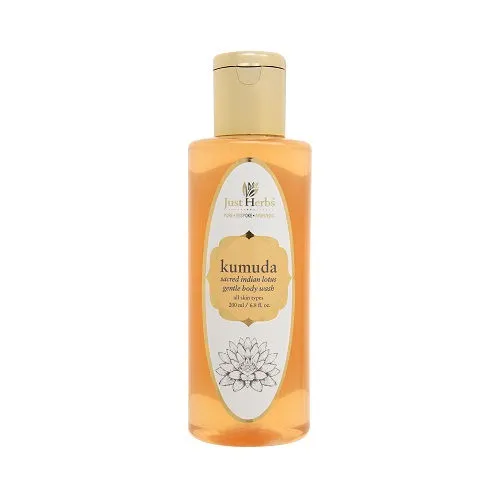 Just Herbs Kumuda Sacred Lotus Rejuvenating Body Wash