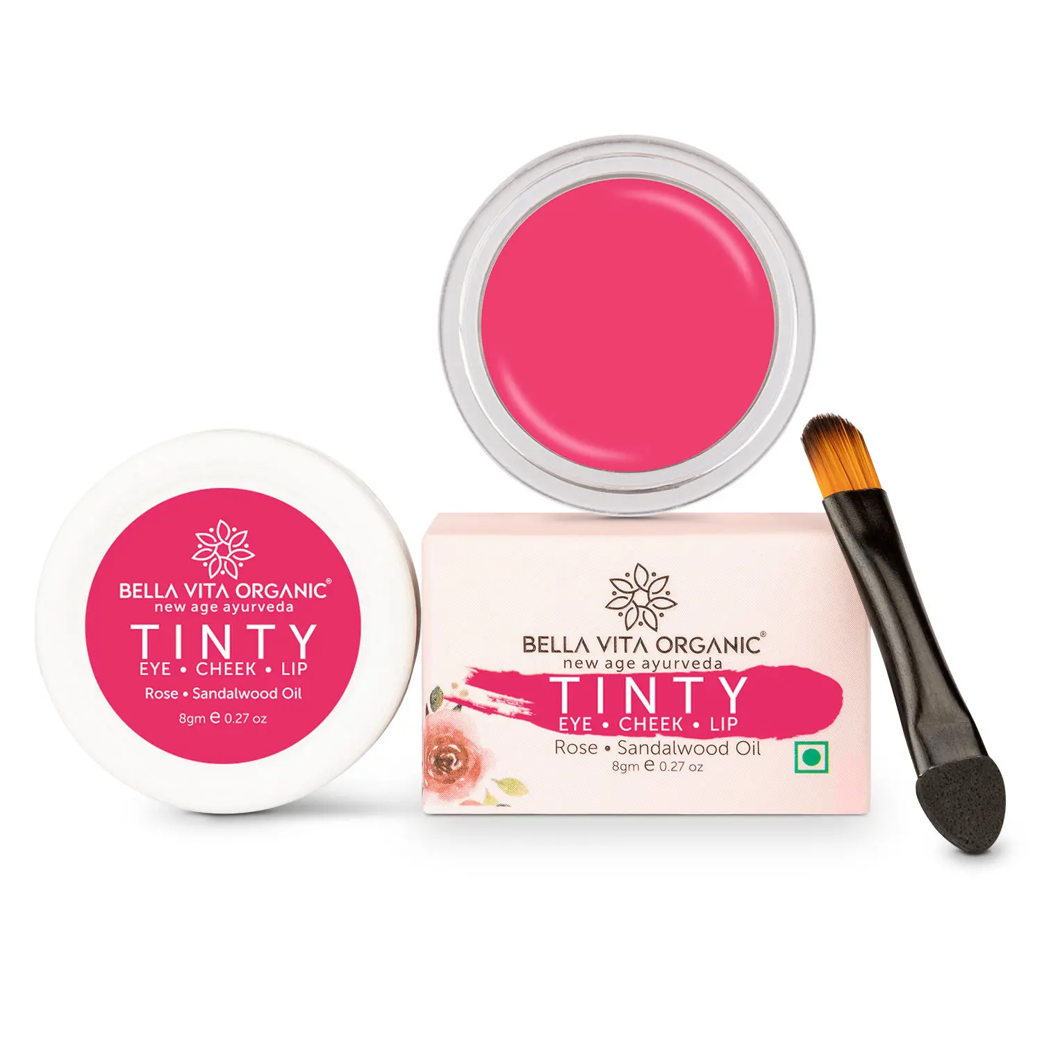 Bella Vita Organic Tinty Blush - Rose Pink