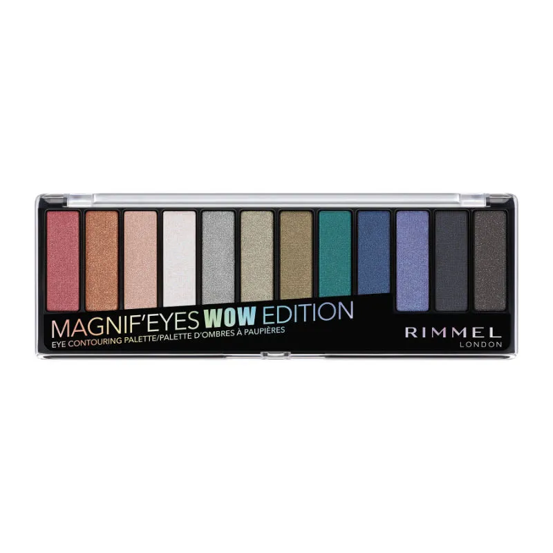 Rimmel London Magnif'eyes Eye Shadow Palette - Wow