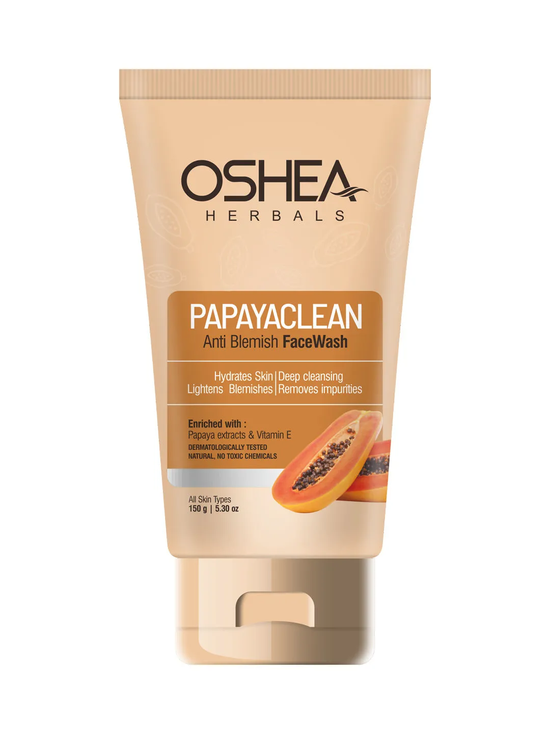 Oshea Herbals Papayaclean Anti Blemishes Face Wash