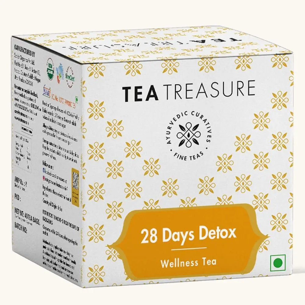 Tea Treasure 28 days detox Tea - 10 Tea Bag