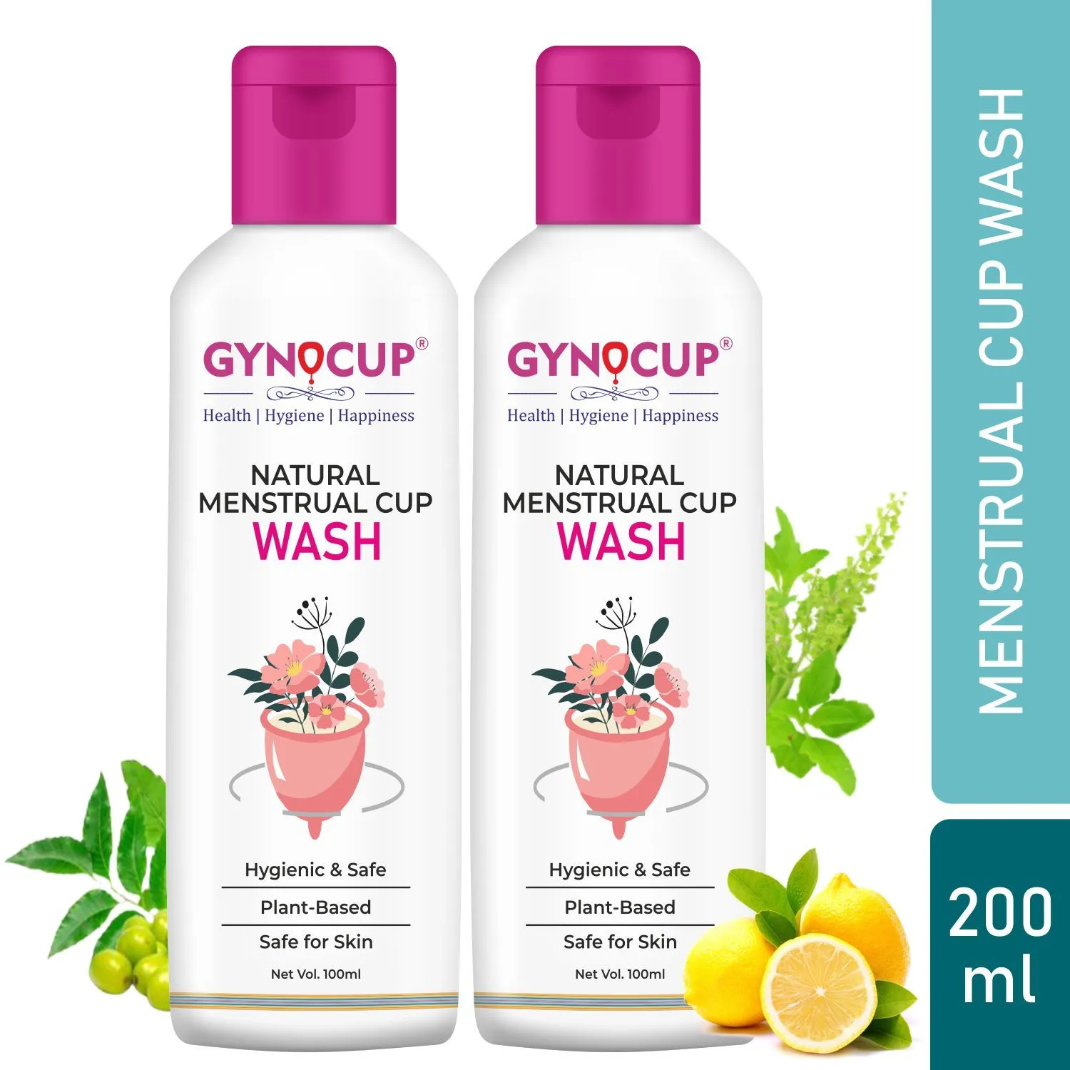 Gynocup Menstrual Cup Wash (Pack Of 2)