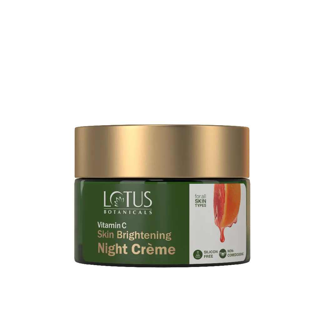 Lotus Botanicals Vitamin C Skin Brightening Night Creme