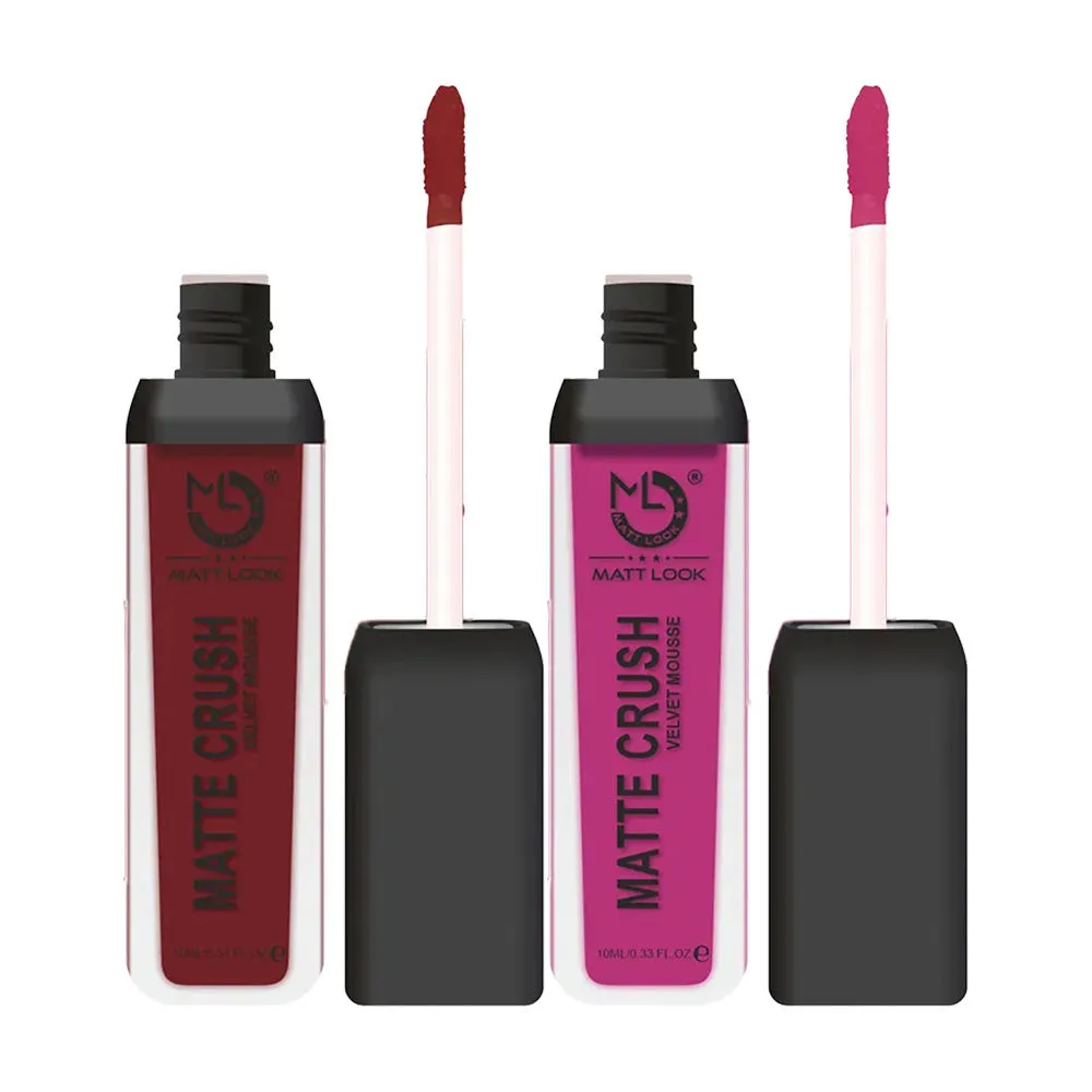 Matt look Matte Crush Velvet Mousse Lipstick Combo - 11