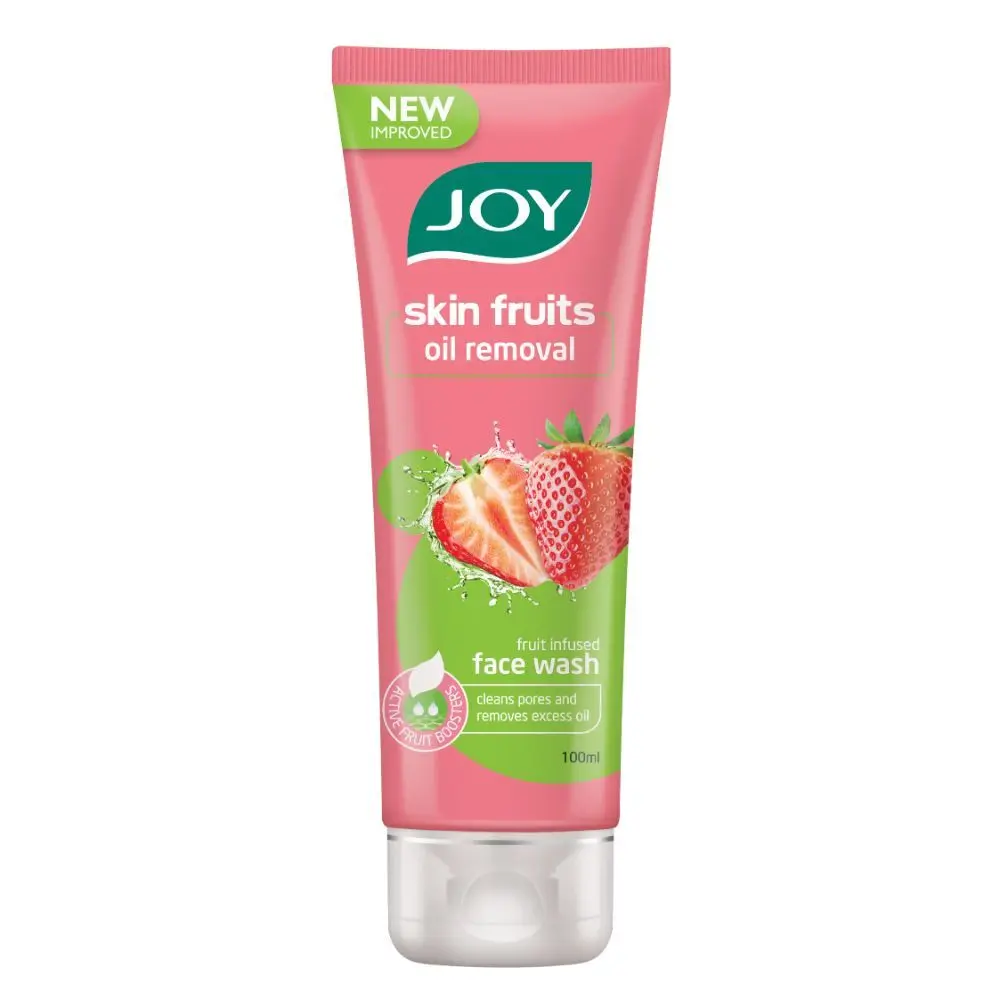 Joy Skin Fruits Oil Removal Strawberry Face Wash (100 ml)