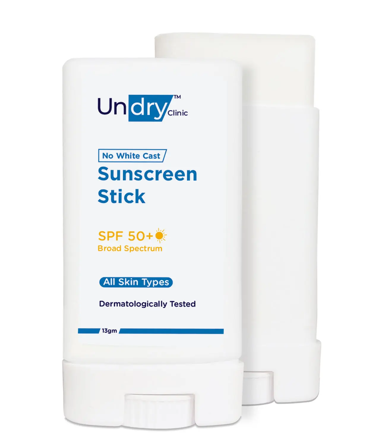 Undry Sunscreen Stick with Vitamin C; Sunscreen SPF 50 for Face for Women & Men; Dermatologically Tested Sun Scree (Sunscreen Stick 13gm)