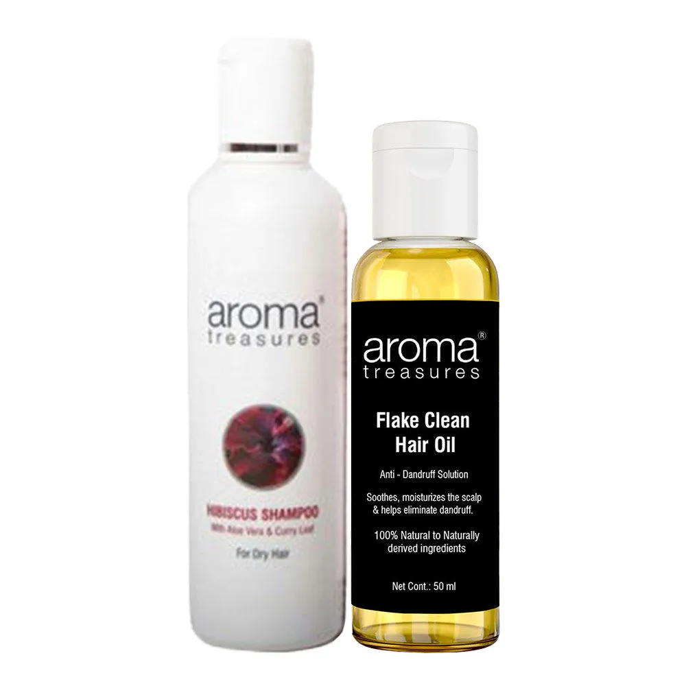 Aroma Treasures Mini Hair Care Kit for Dry Scalp